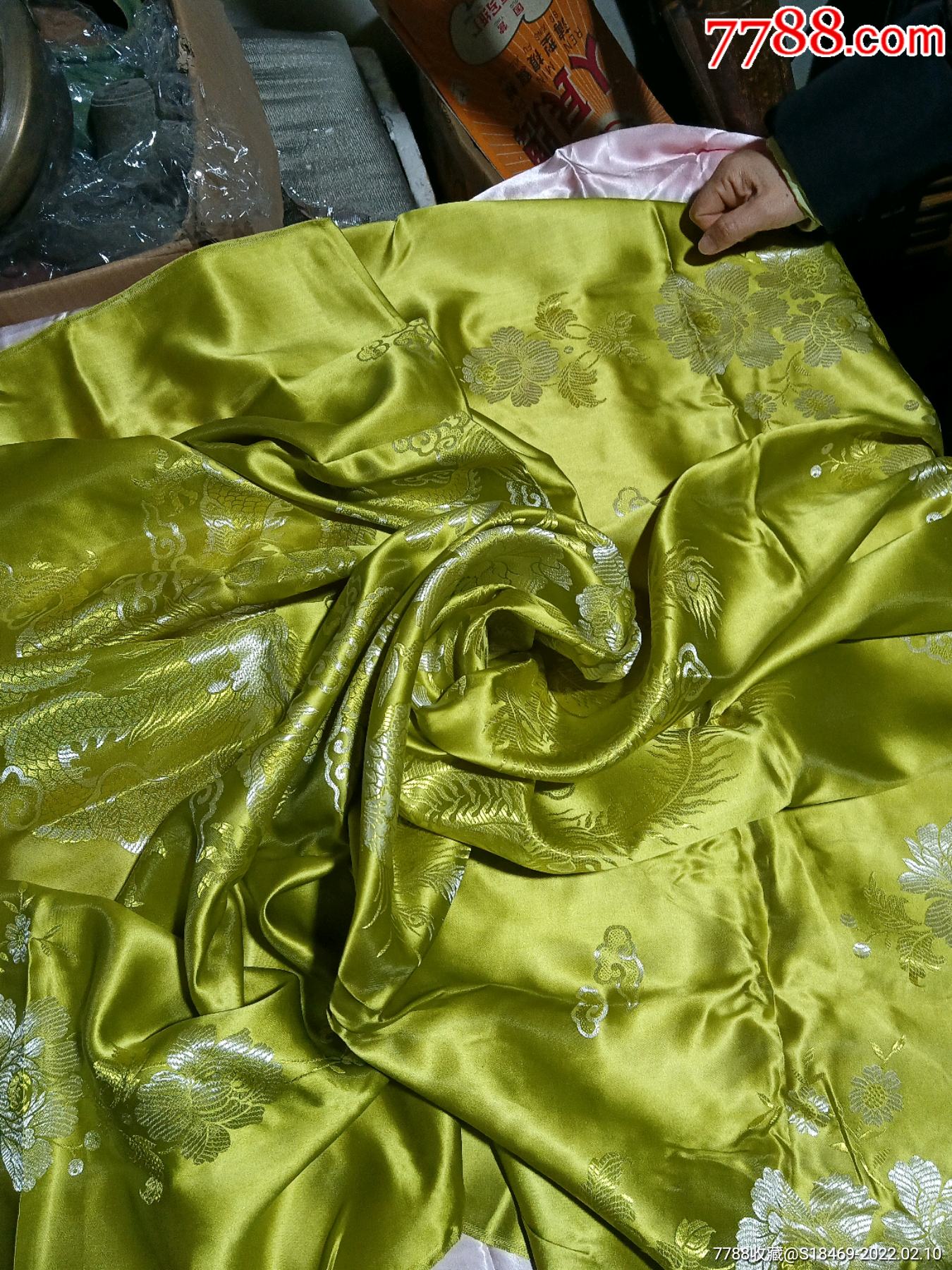 全新真丝软缎被面