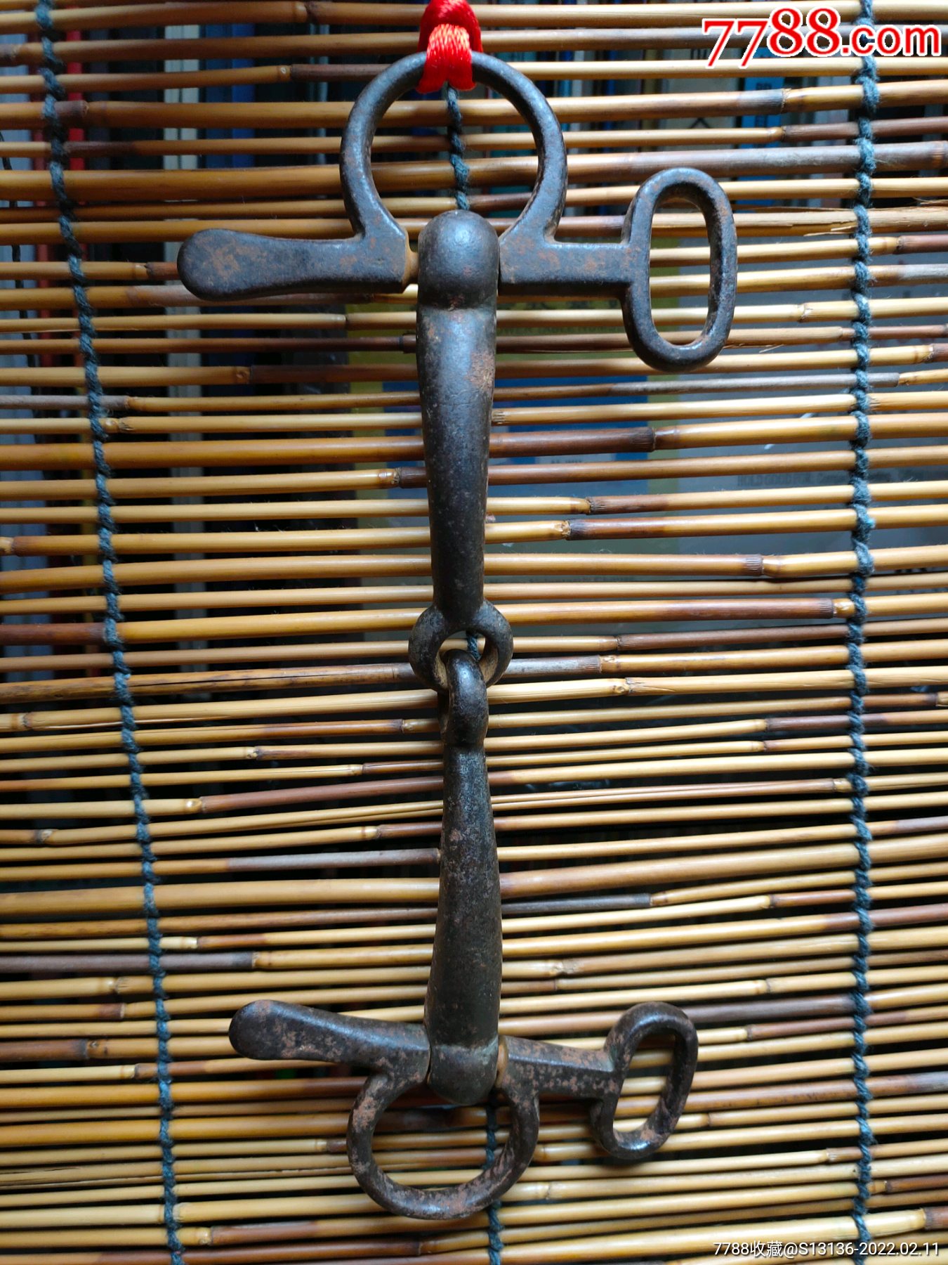 怀旧老铁马嚼子马衔铁马口衔骑乘马衔铁