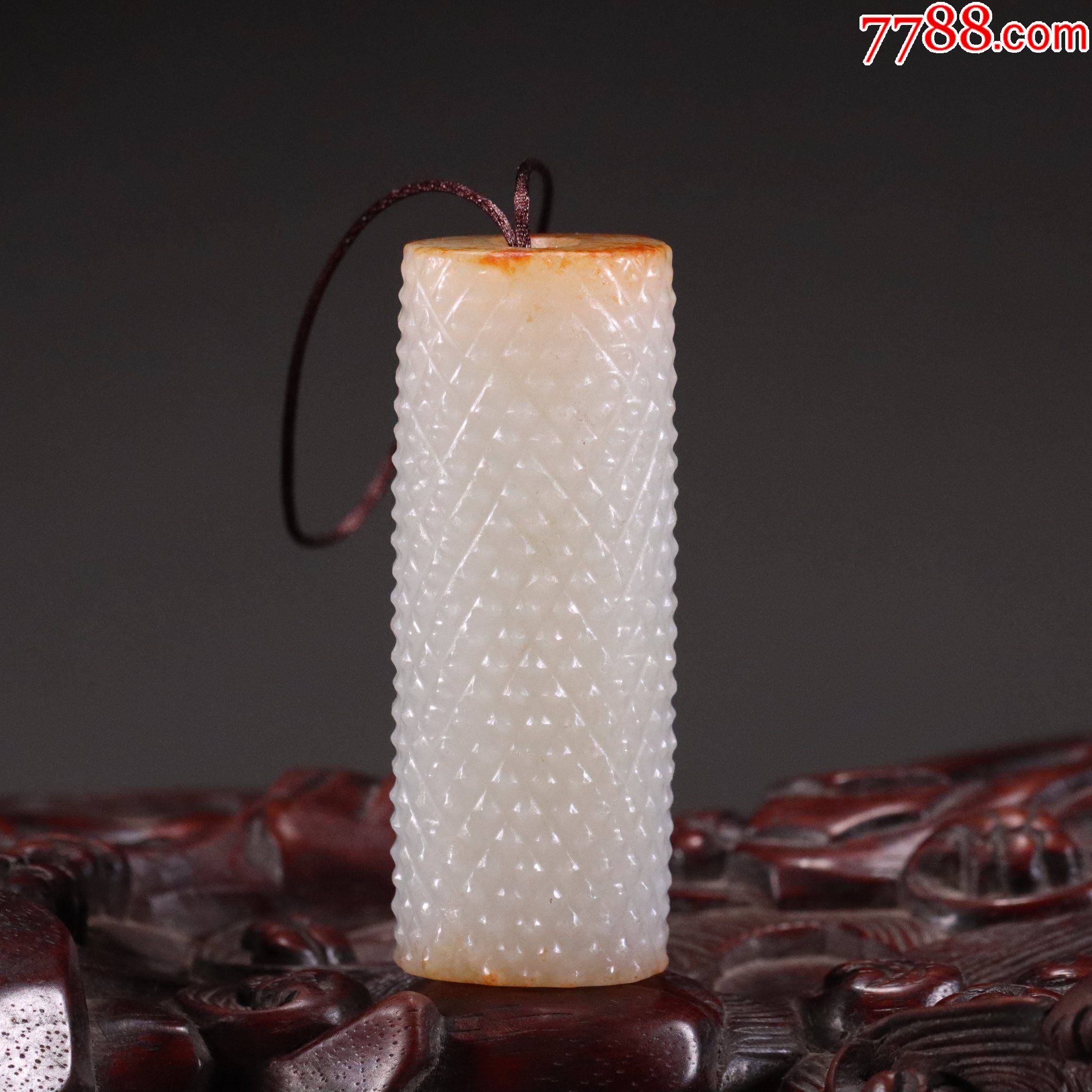 和田玉乳钉纹勒子a84s28f