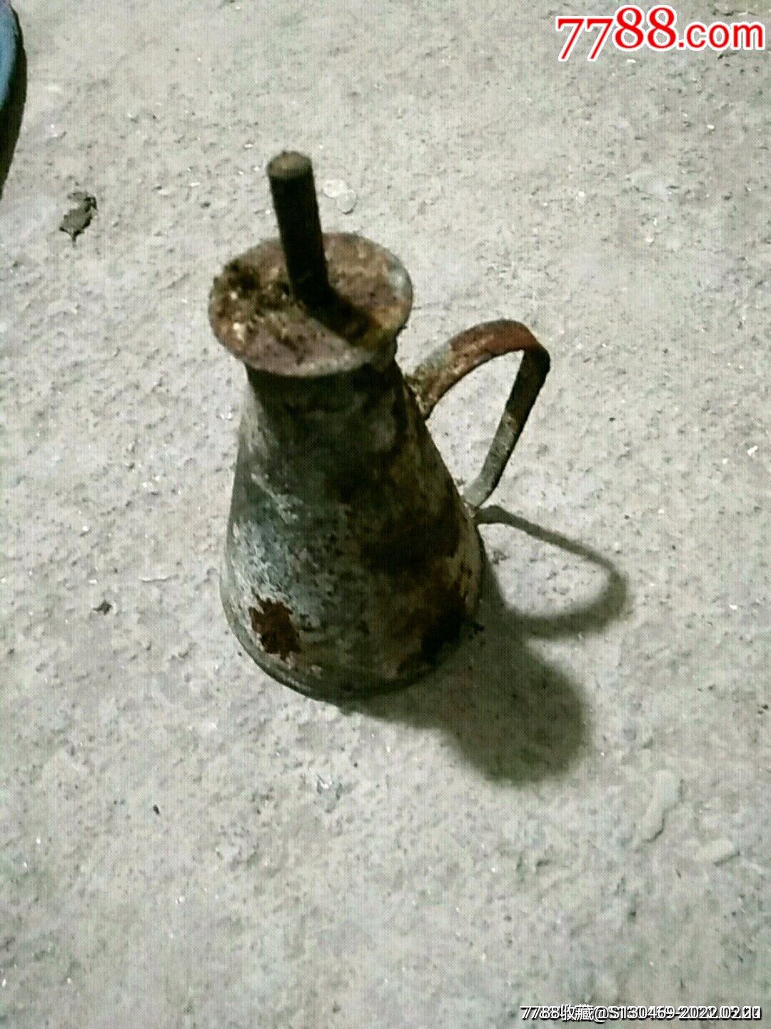 70年代手工制作煤油灯