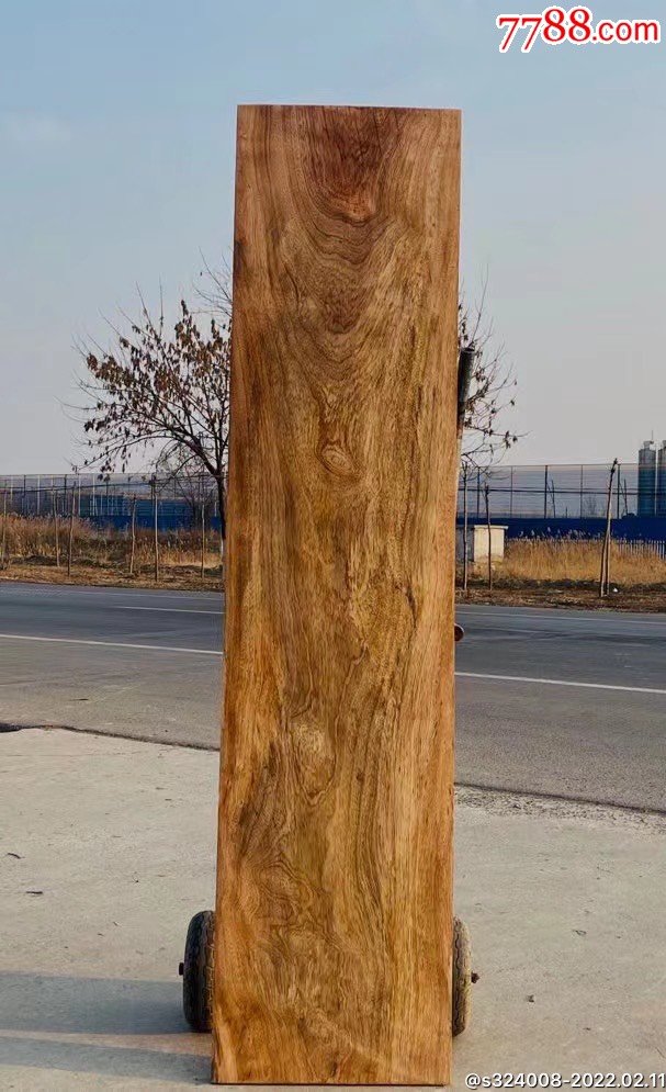 影子木独板纹理清晰做茶台首选