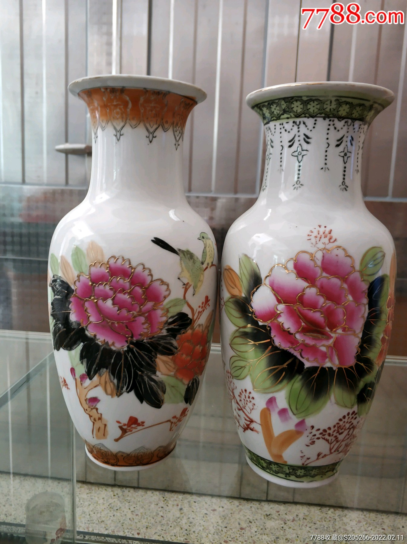 潮州窑手绘花瓶