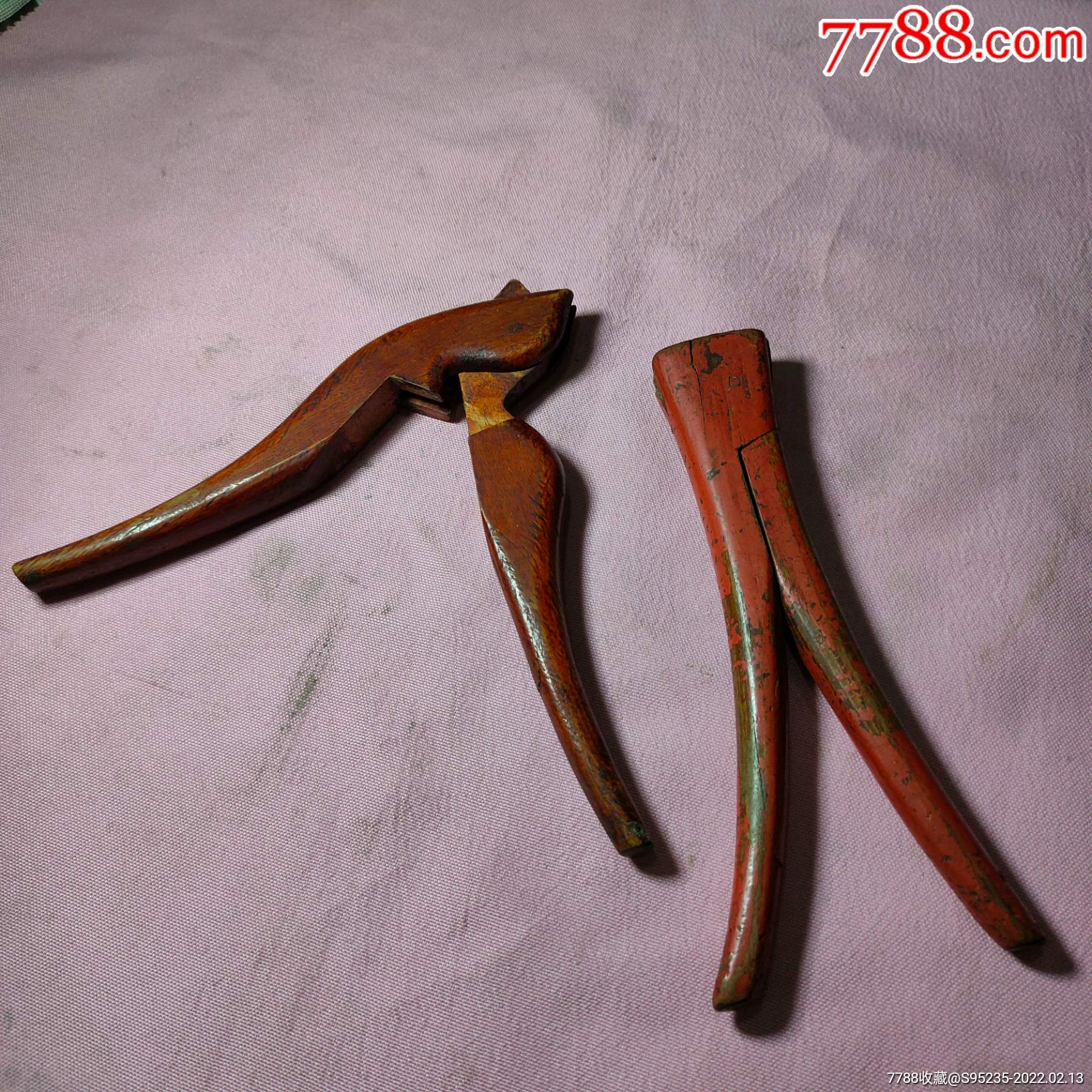 两个古代有钱人家吃小核桃用夹子-价格:198元-se85332239-其他生活