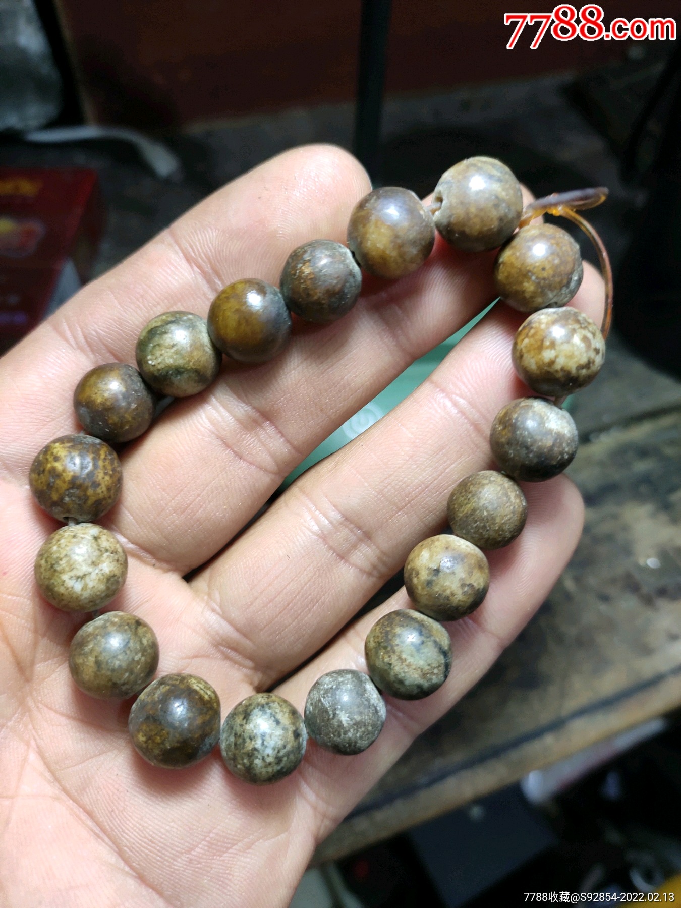 明清地方玉珠手串