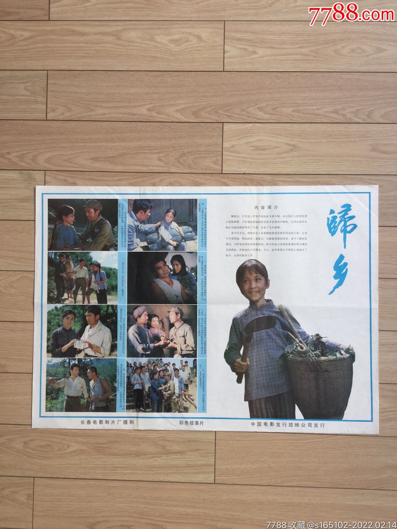 归乡-价格:35元-se85348705-电影海报-零售-7788收藏__收藏热线