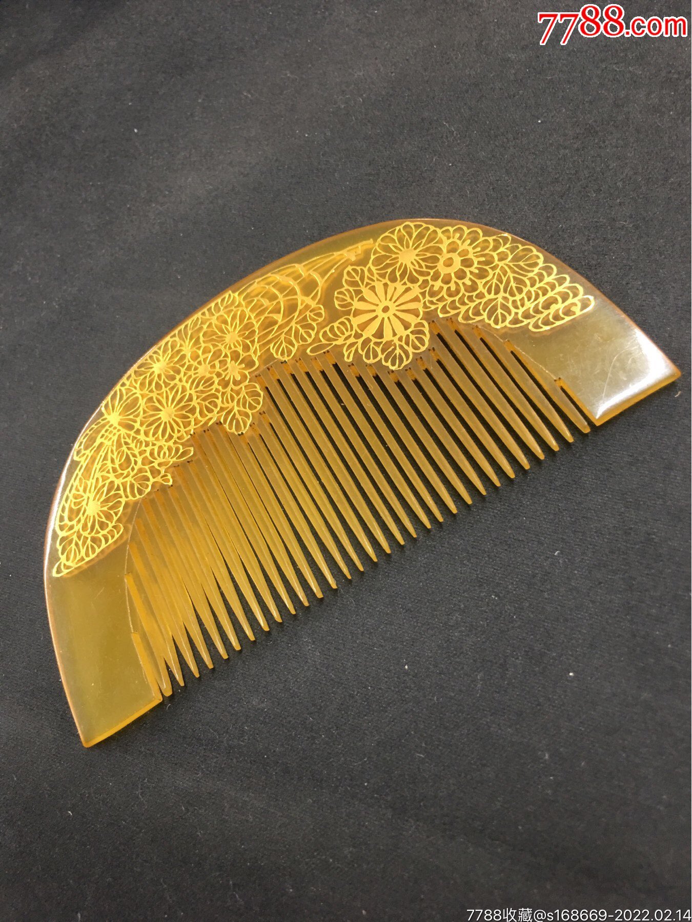 22214聚邮阁藏品5088日本回流中古梳子一个vintage