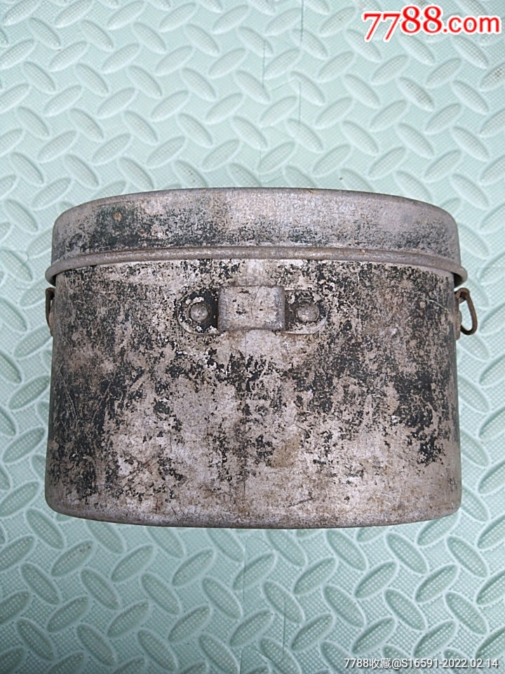 民国铝制腰饭盒