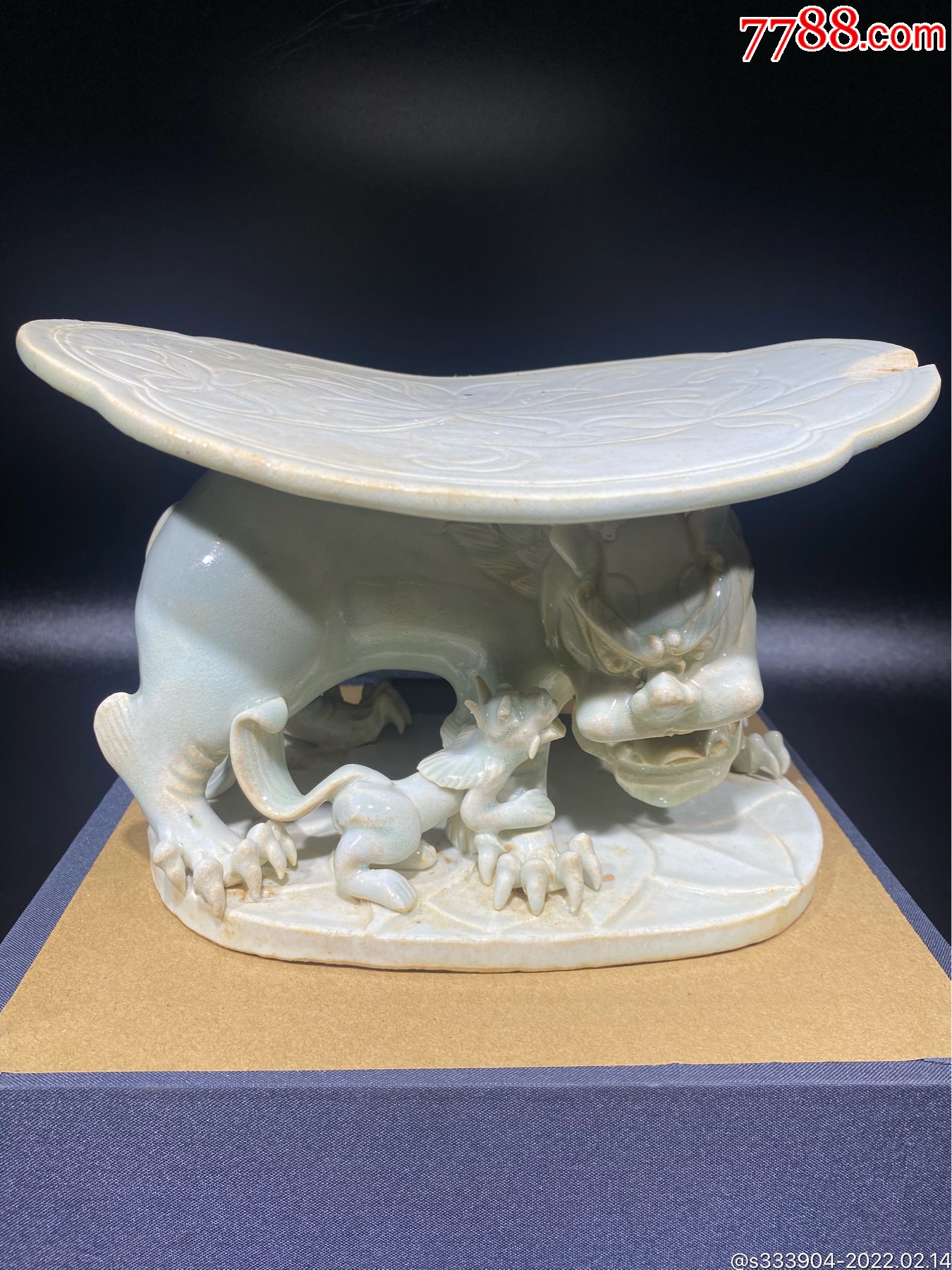 湖田窑狮子枕-价格:18000元-se85358498-青白瓷/影青瓷-零售-7788青白