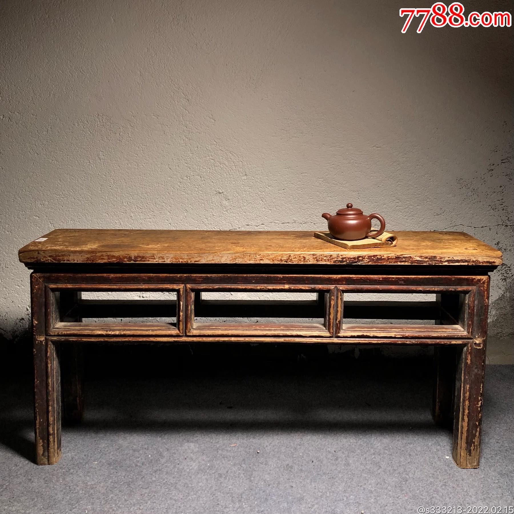 清代纯手工制作老春凳厚实包浆老辣