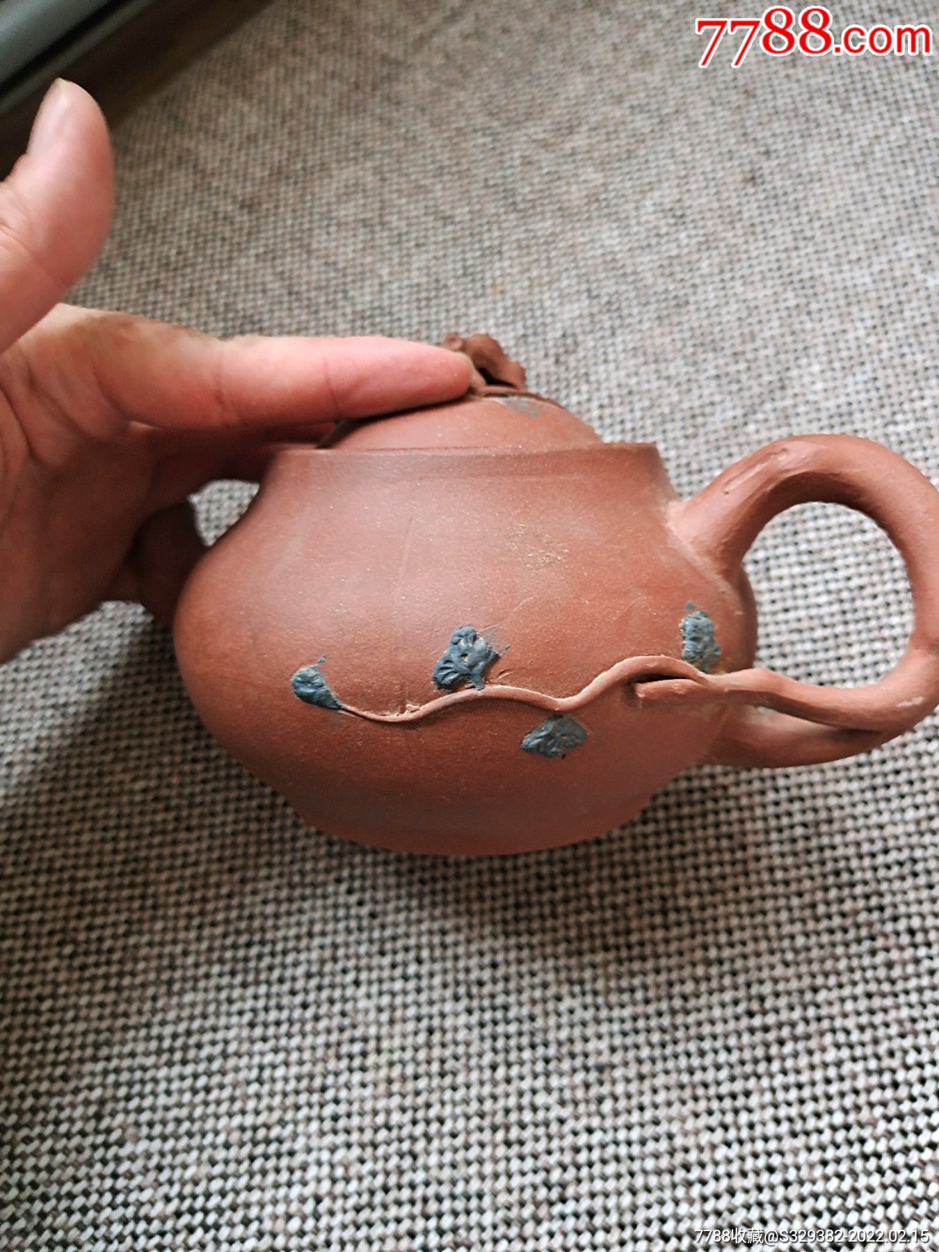 文革时期梅花紫砂壶