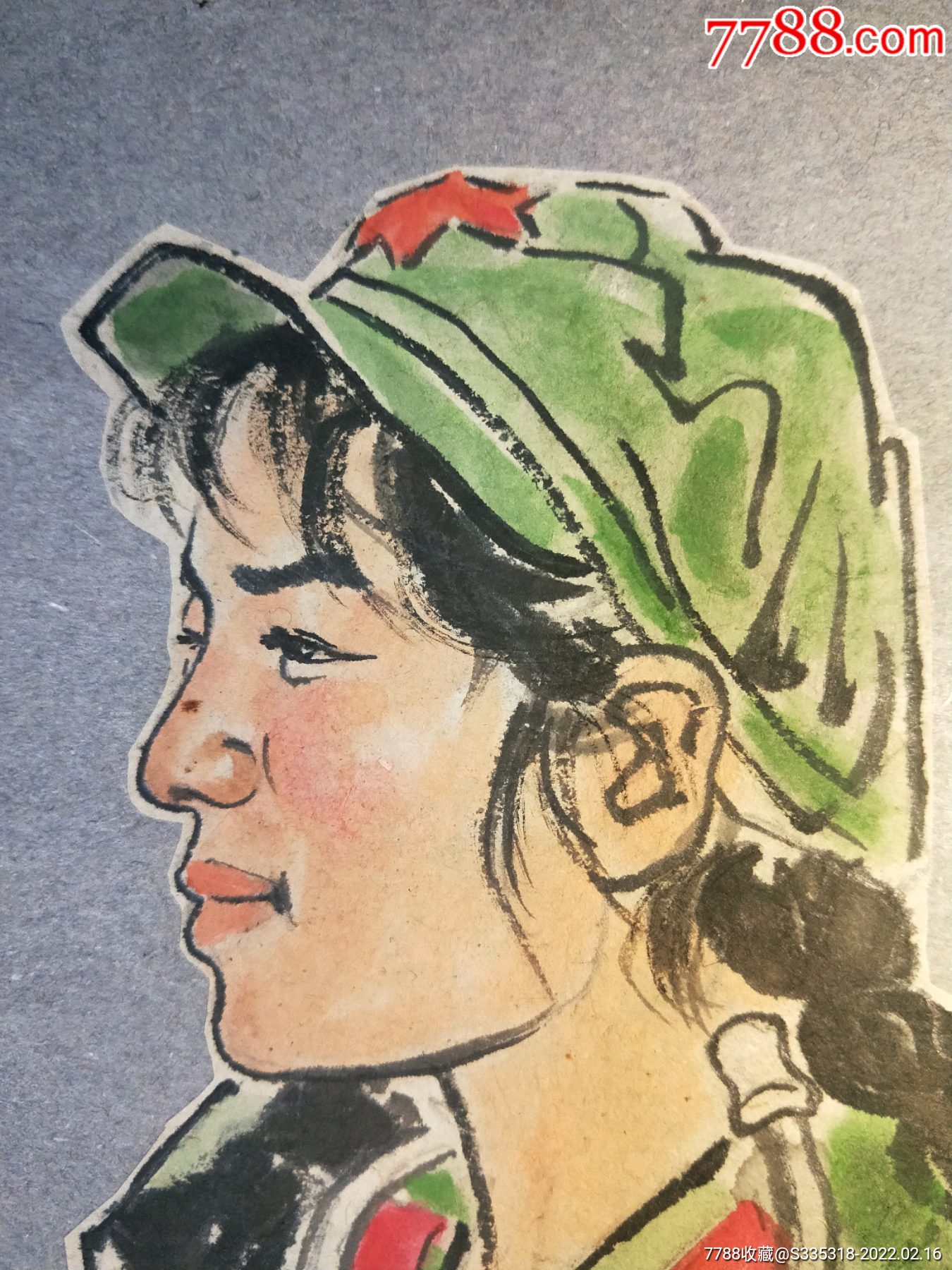 老临摹–女军医_第2张_7788书画网