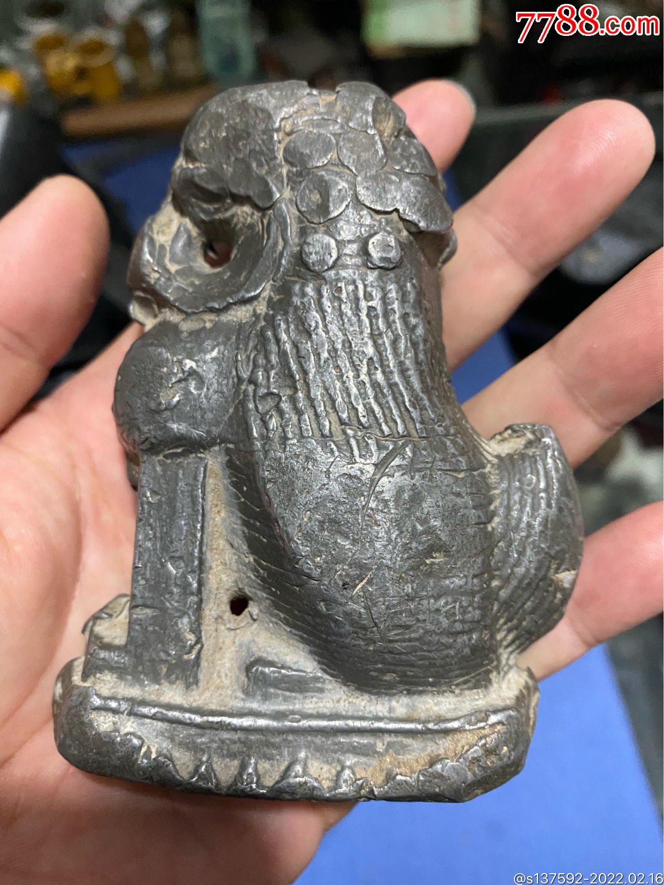 明代狮子秤砣摆件