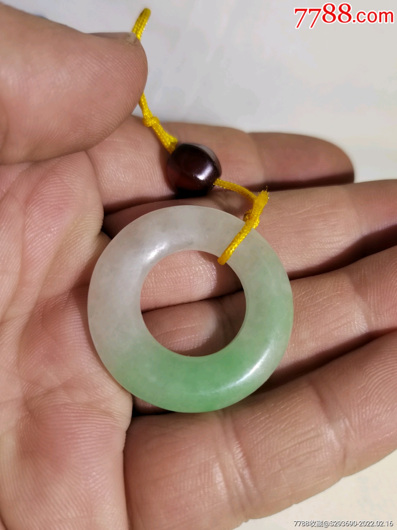 清代翡翠平安环