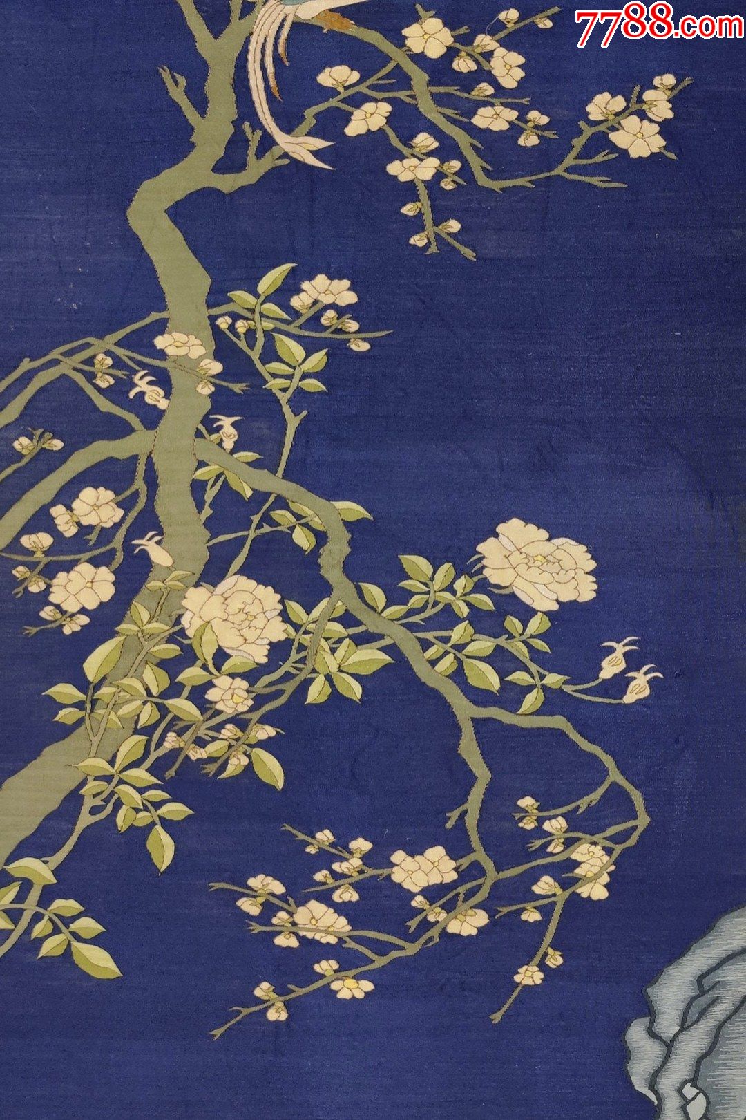 缂丝芙蓉仙禽图