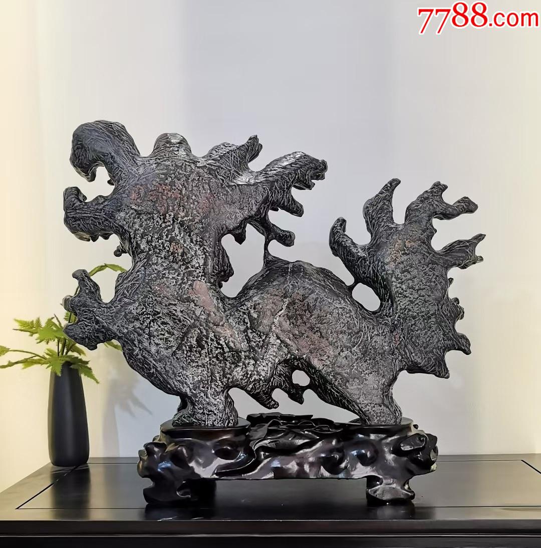 灵璧石瑞兽麒麟