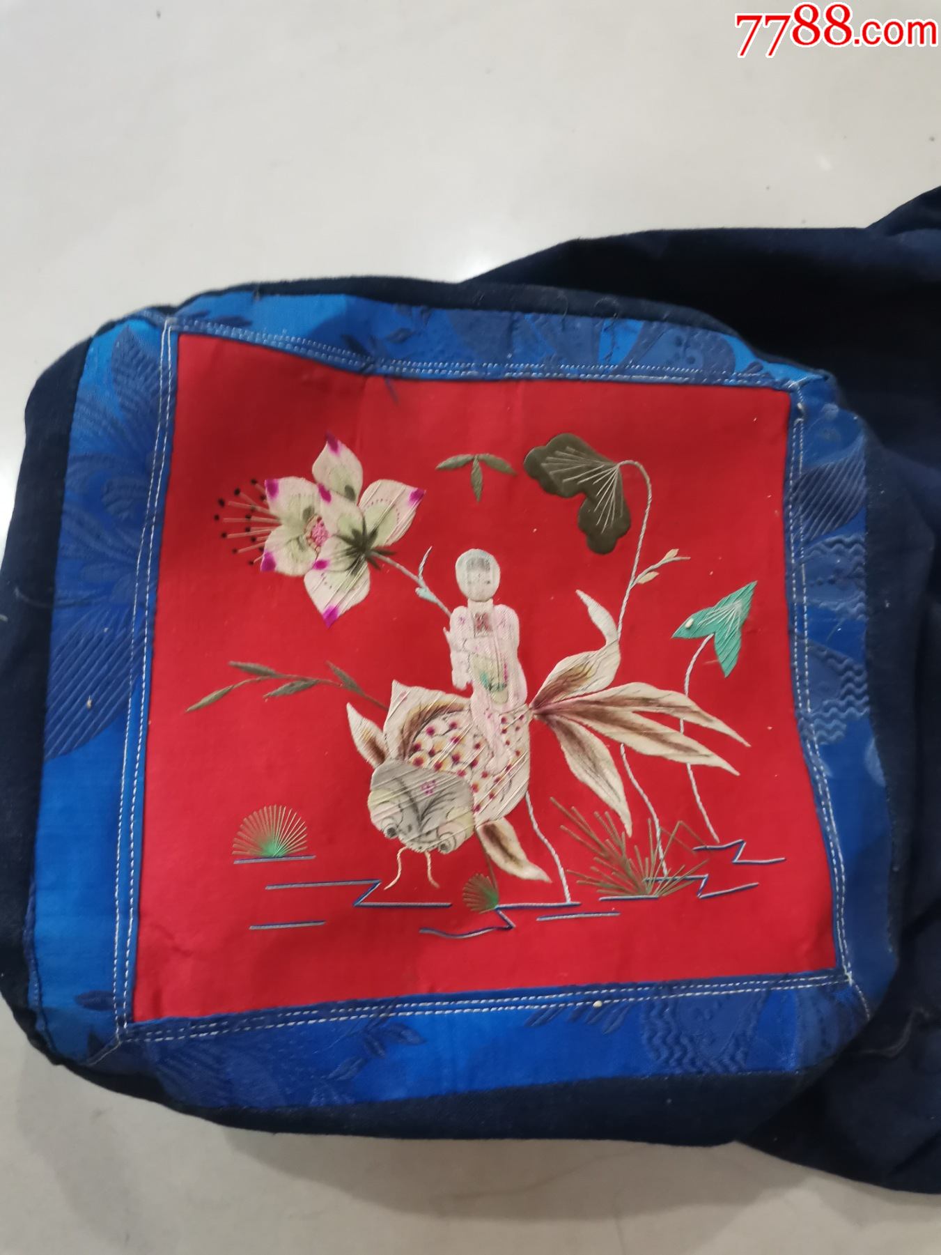 晚清民国刺绣枕头8031