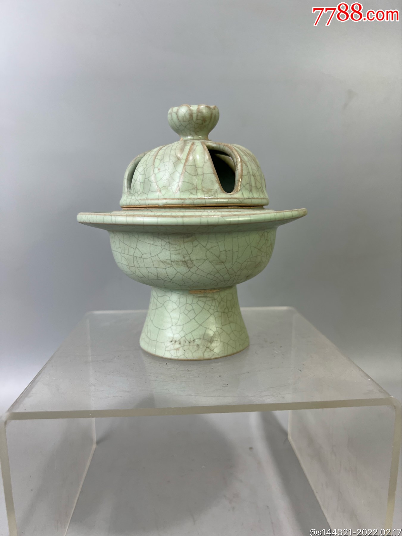 汝窑熏炉_青白瓷/影青瓷_第1张_7788铜器收藏