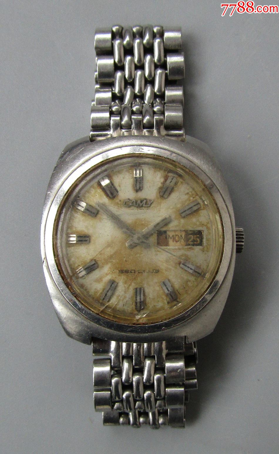 瑞士camy自动机械男古董表当配件卖-价格:115元-se85420516-手表/腕表