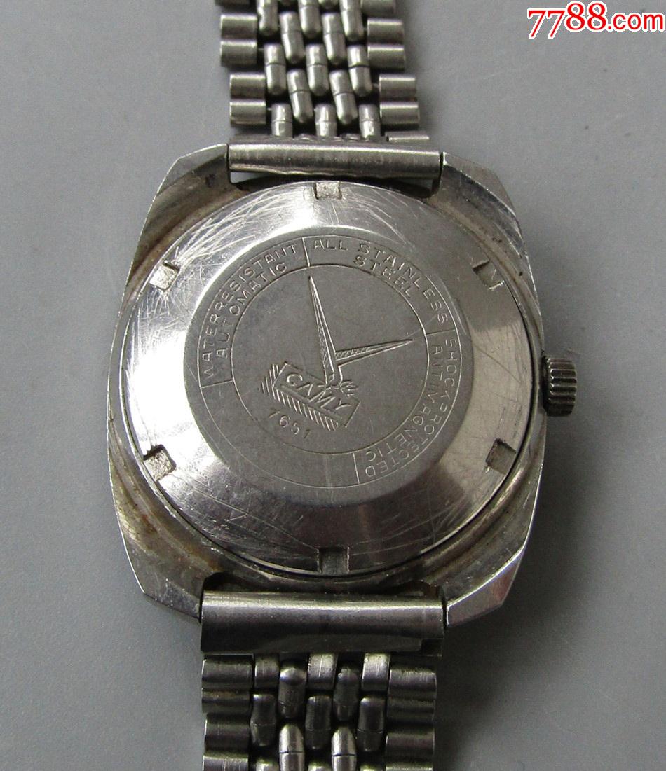 瑞士camy自动机械男古董表当配件卖-价格:115元-se85420516-手表/腕表