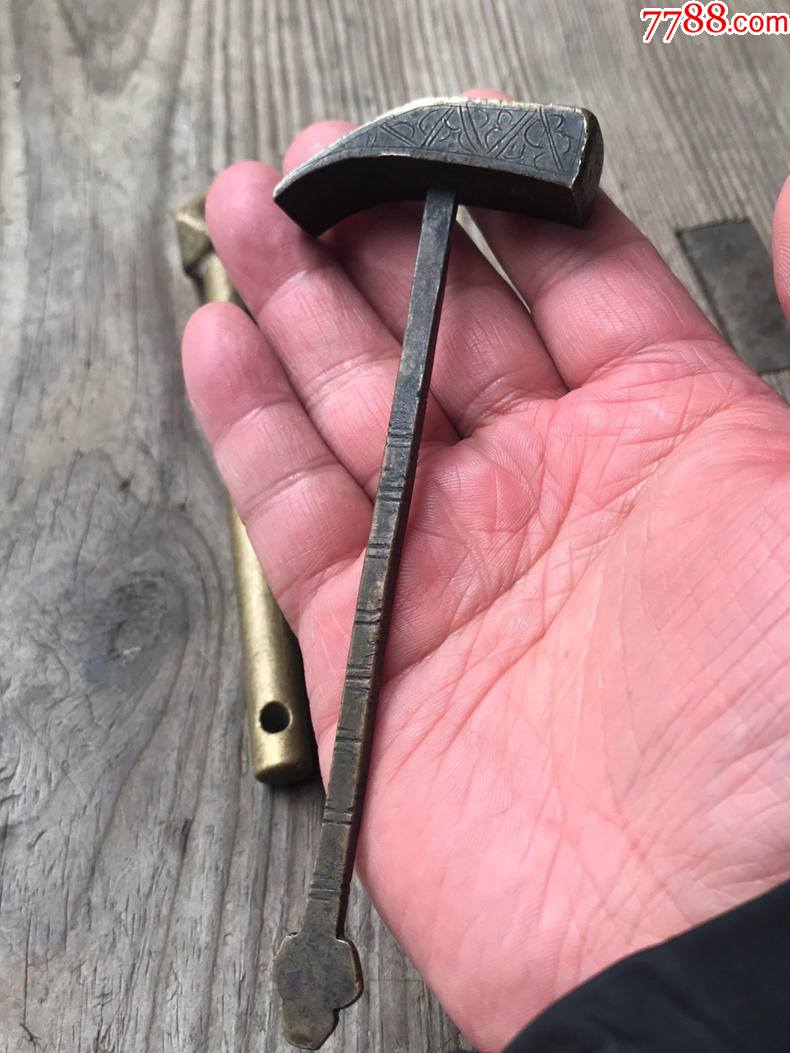 民国刻花铜锤铜器-价格:1800元-se85430129-铜杂件-零售-7788期刊网