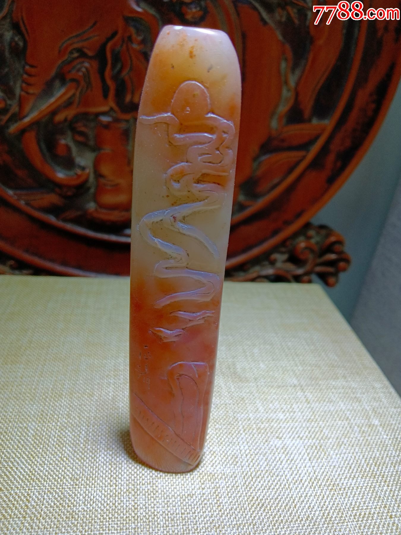 寿山石山水印章