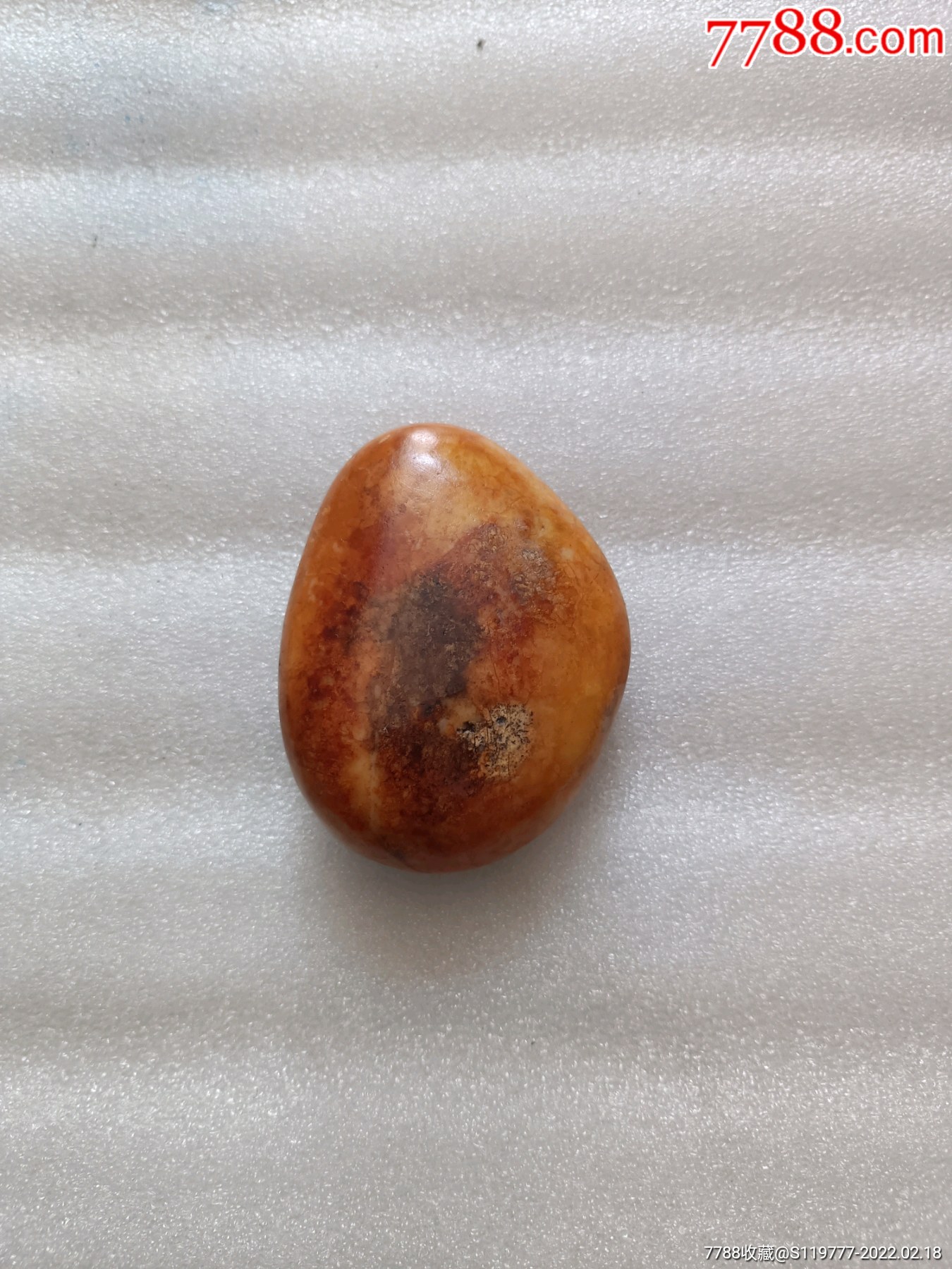 和田红沁籽料把件-价格:150元-se85430238-和田玉-零售-7788收藏