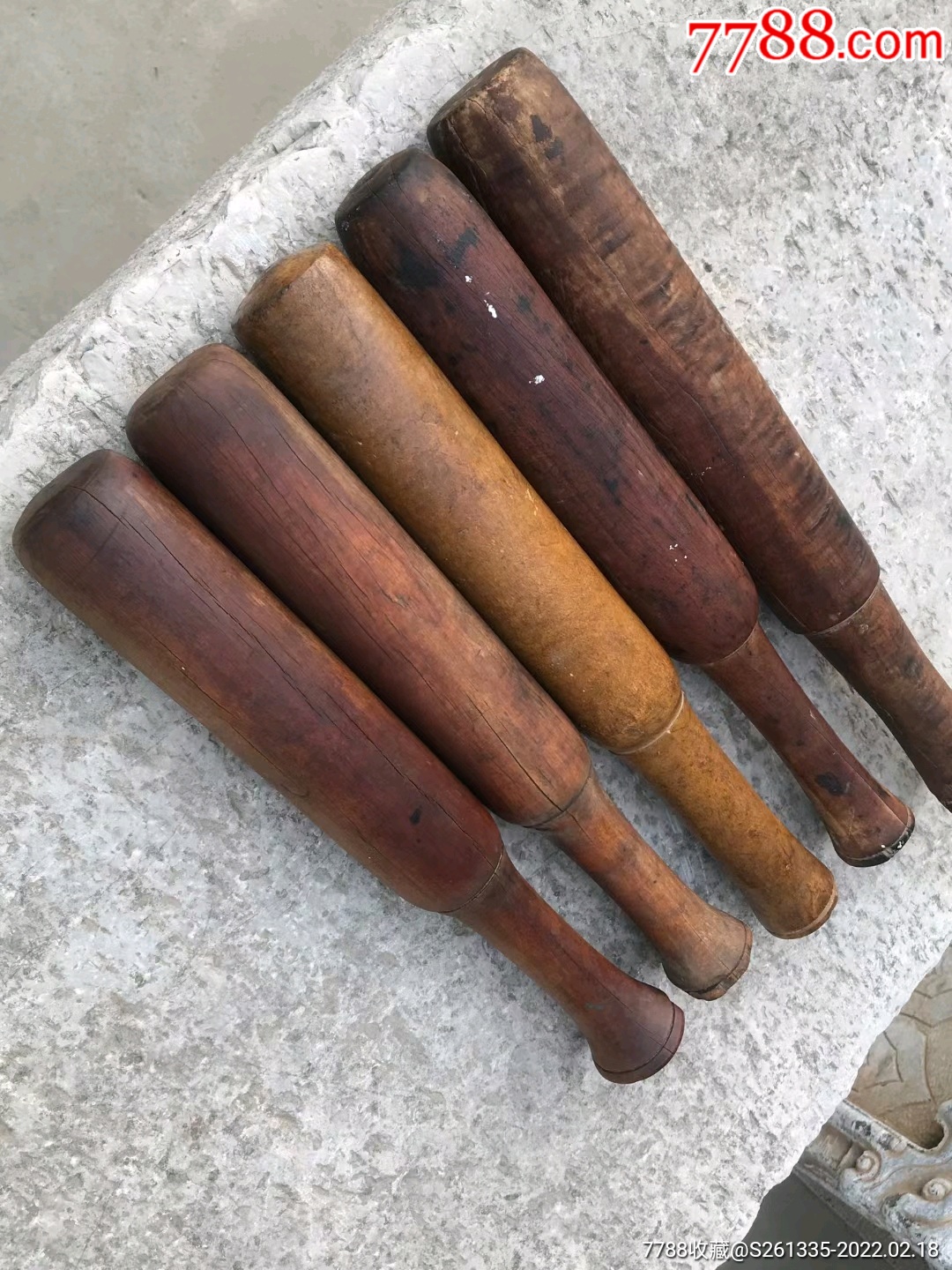 村里收的老棒槌古代用来洗衣服的可做影视道具防身