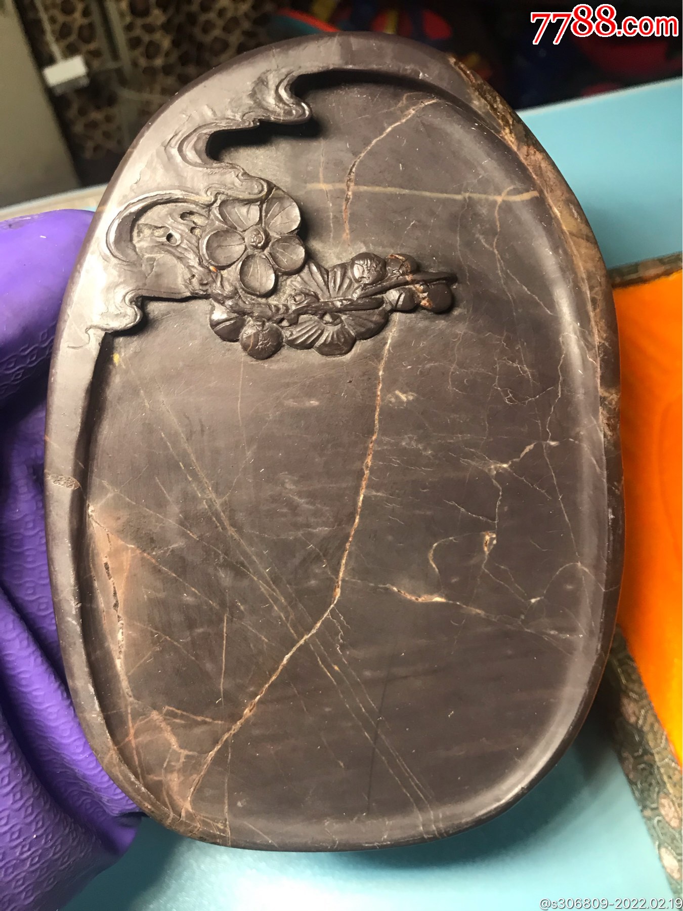 老坑端砚.大西洞老坑梅花砚_价格600元_第1张_7788收藏__收藏热线