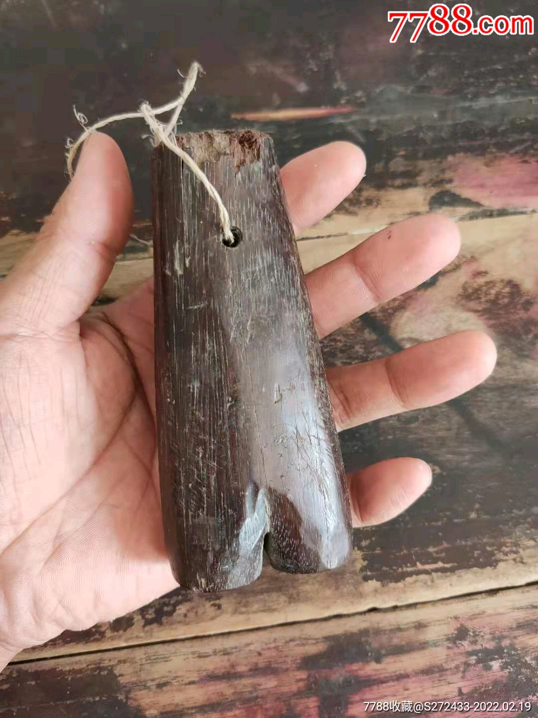 铁梨木印章包老