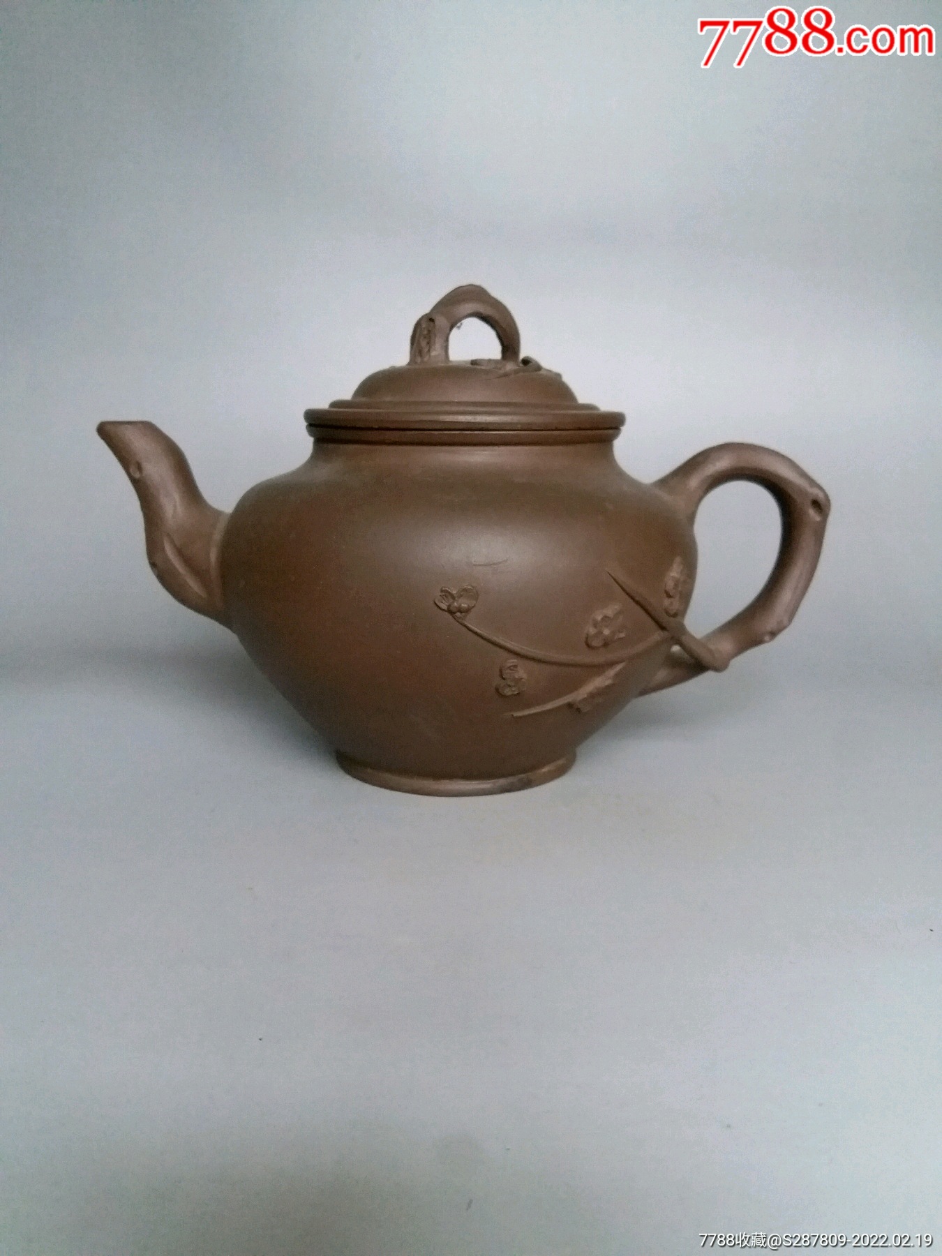 老厂版紫砂报春壶