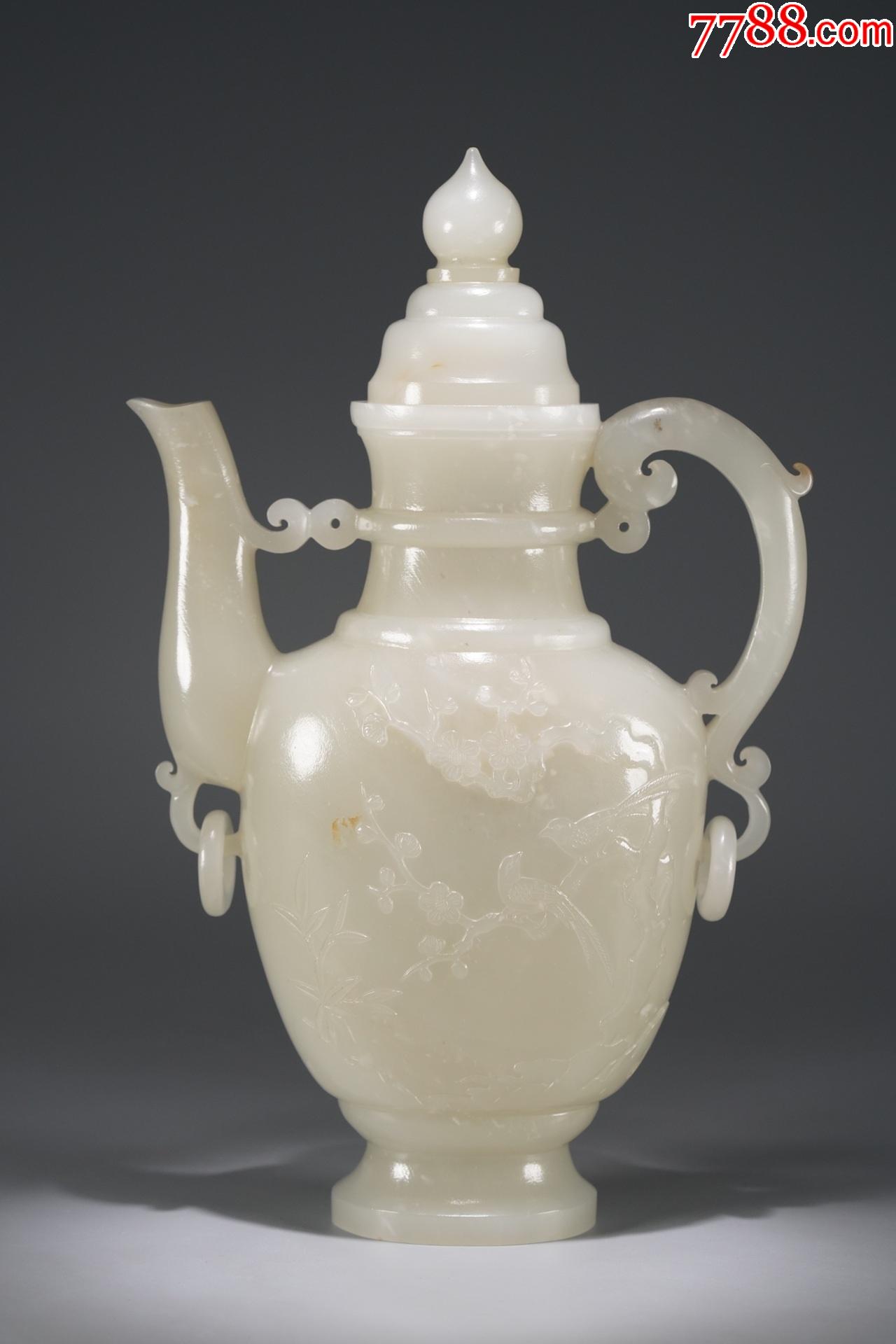 和田玉"喜上眉梢"酒壶_价格46000元_第1张_7788收藏__收藏热线