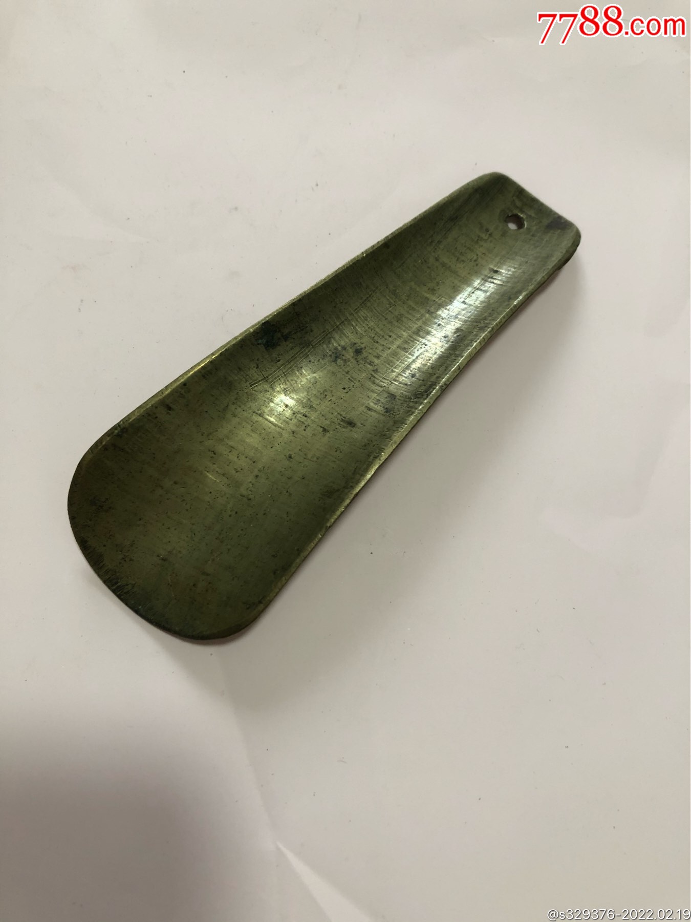 老铜鞋拔子尺寸如图年份不详