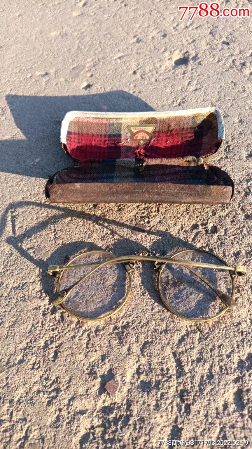 民国时期的石头眼睛_墨镜/眼镜_第1张_7788老玩具收藏