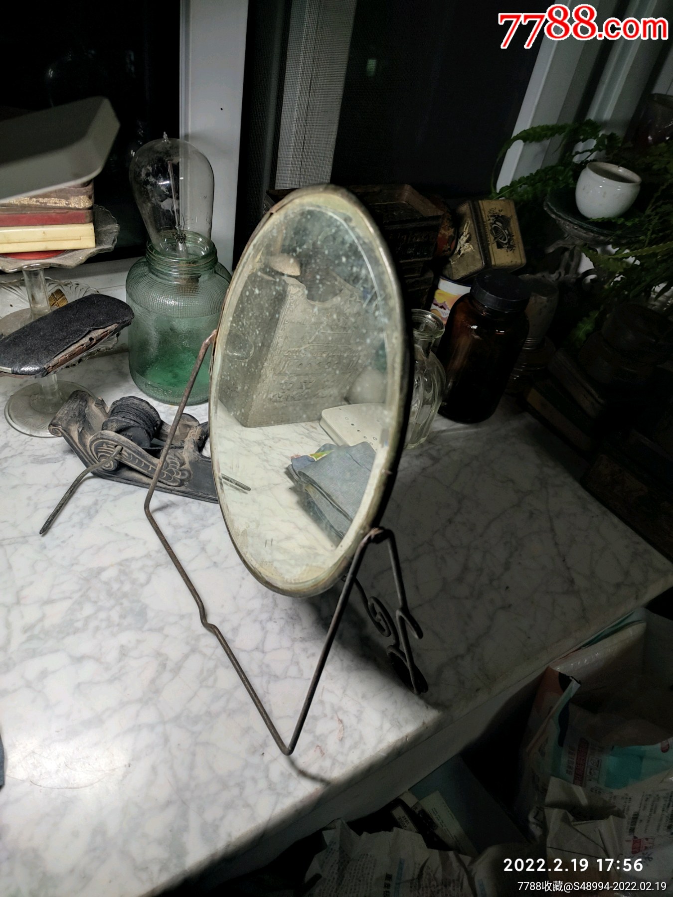 民国镜子上海光华造镜有限公司大号