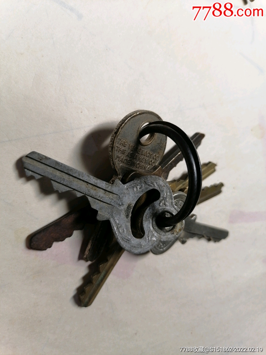 老钥匙一串有二把生产