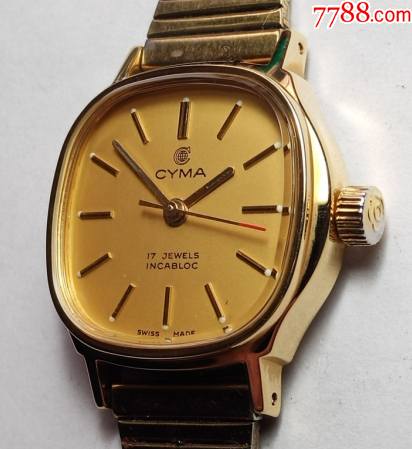 一类名表西马15型2660手动包金女表55