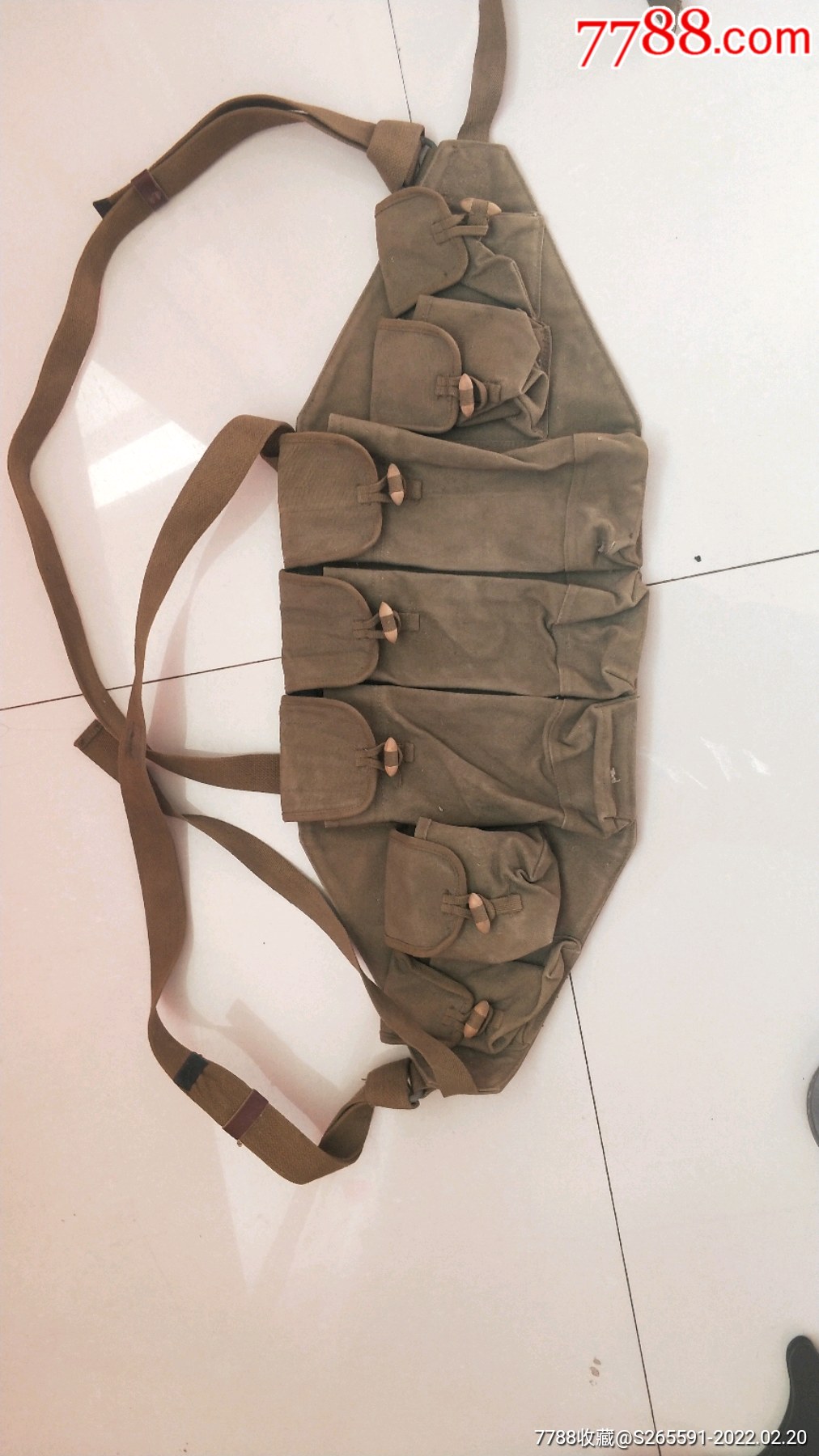 五六冲锋枪弹匣袋