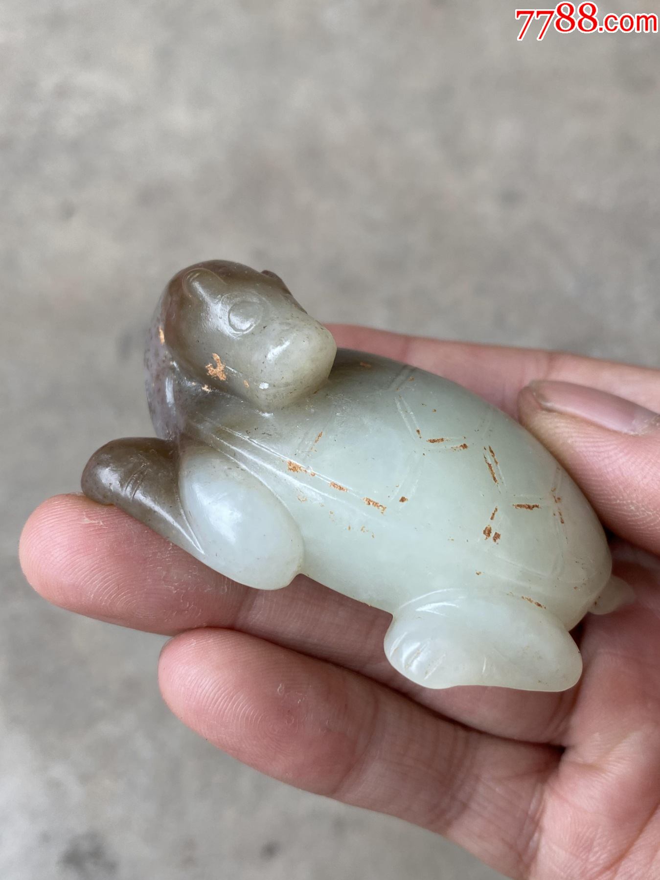 高古玉古玉和田玉玉龟