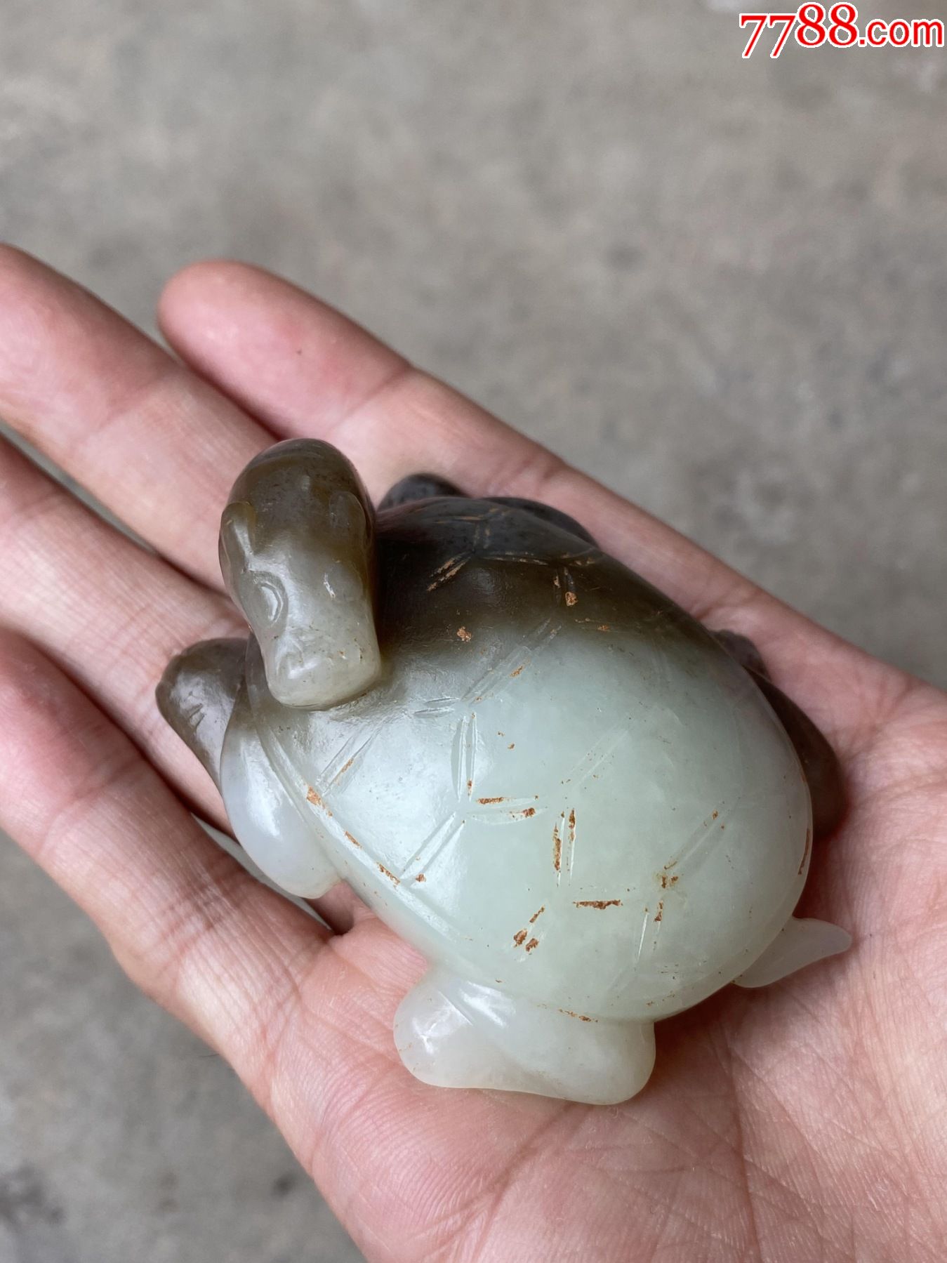 高古玉古玉和田玉玉龟