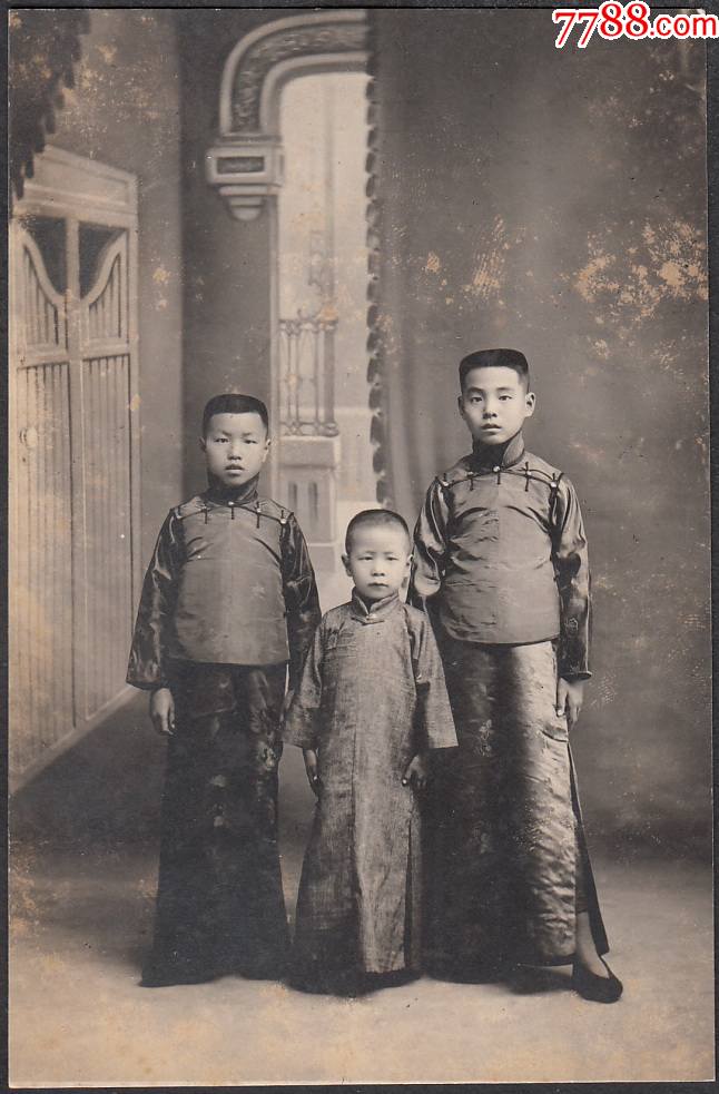 民国儿童合影