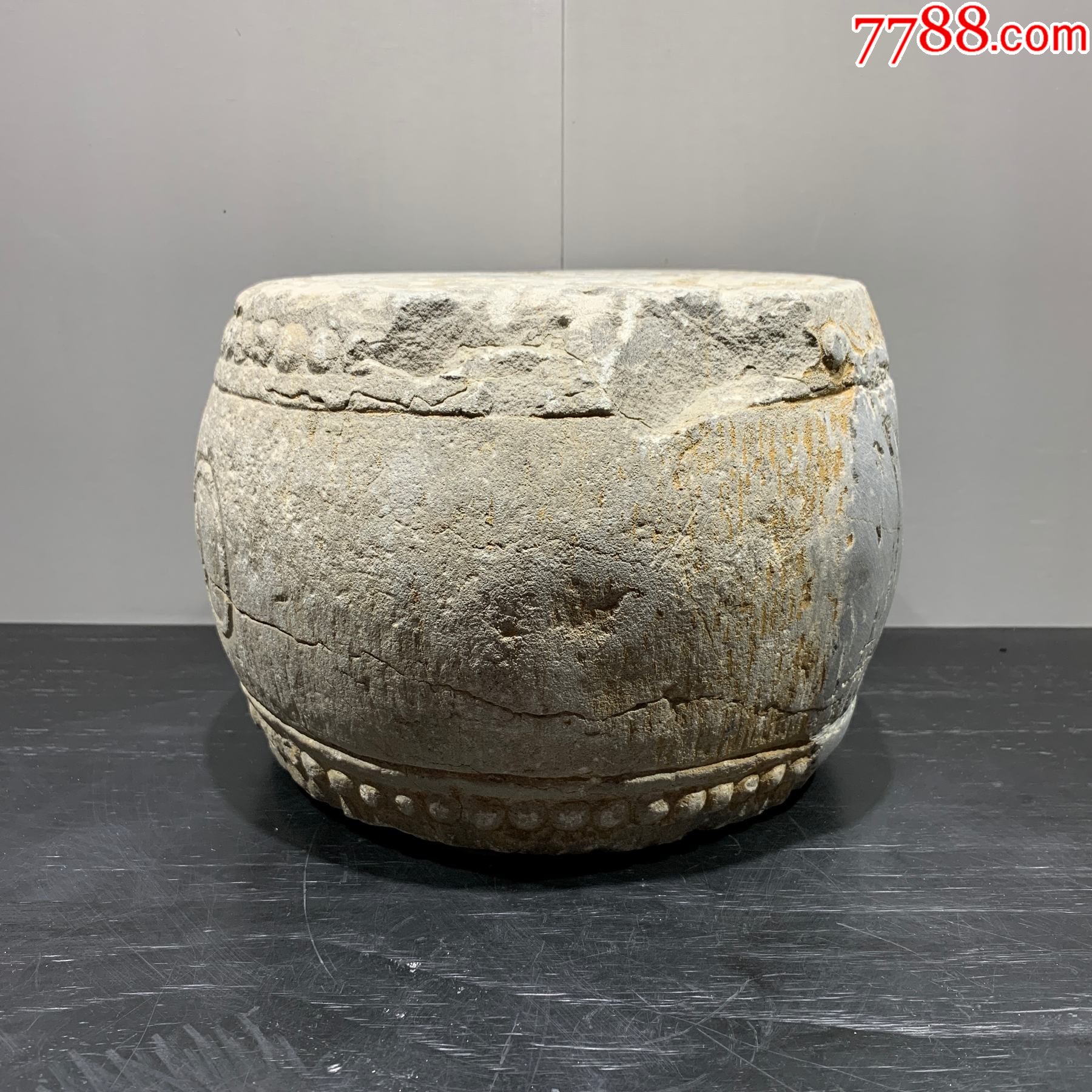 明代苏工三面工石鼓墩石座子-价格:1200元-se85475615-石鼓/石墩-零售