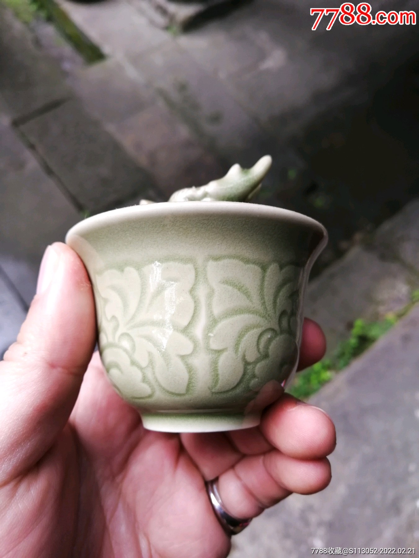 青瓷龙头公道杯