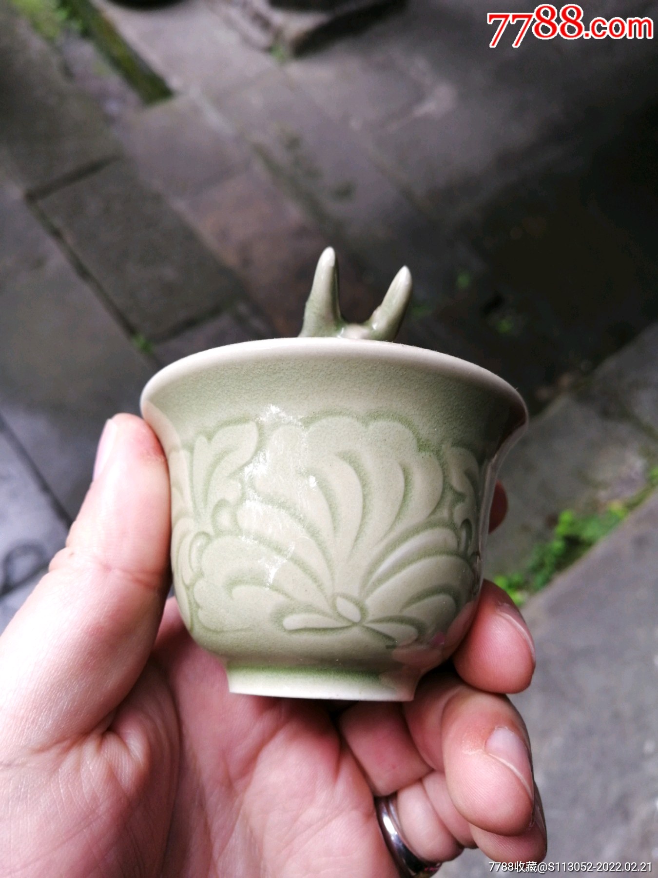 青瓷龙头公道杯