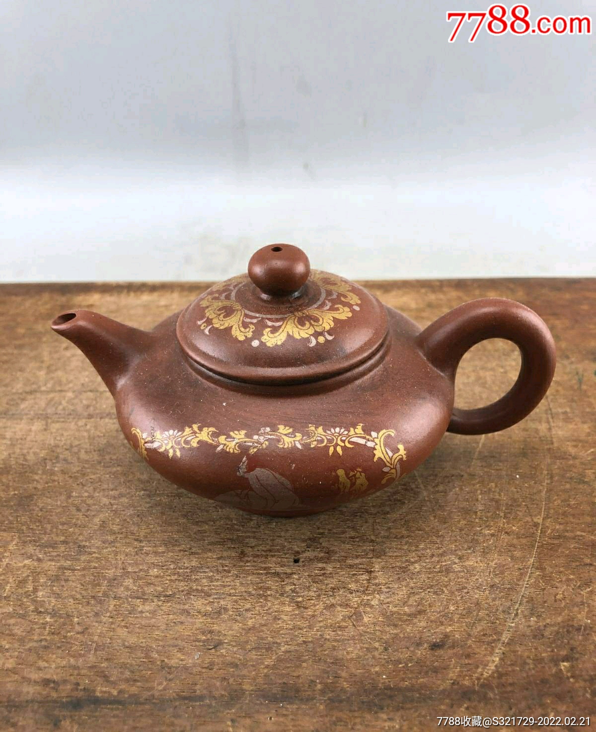 民国加彩100㏄紫砂壶_价格888元_第1张_7788商城__七七八八商品交易