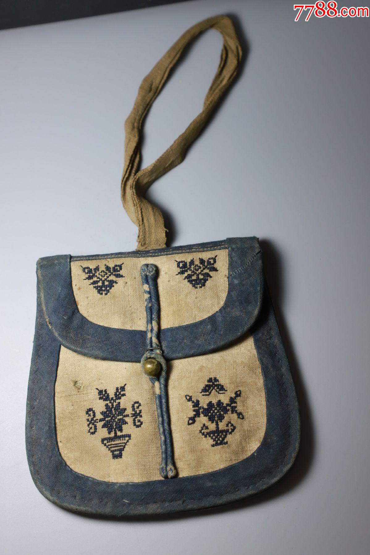 清朝文人雅士钱包或香包