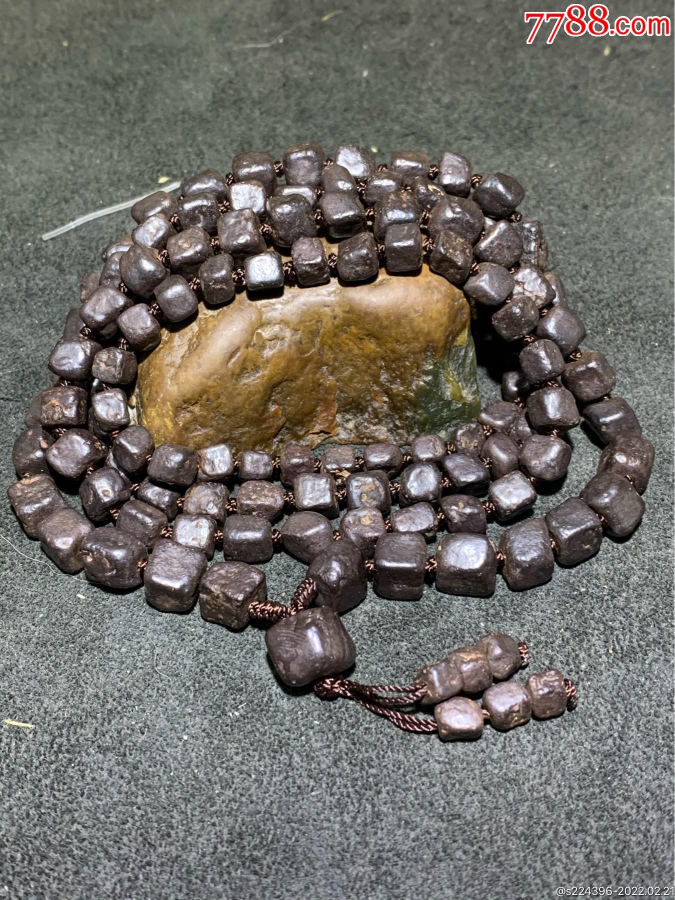 精美罕见外蒙戈壁金刚108项链一条