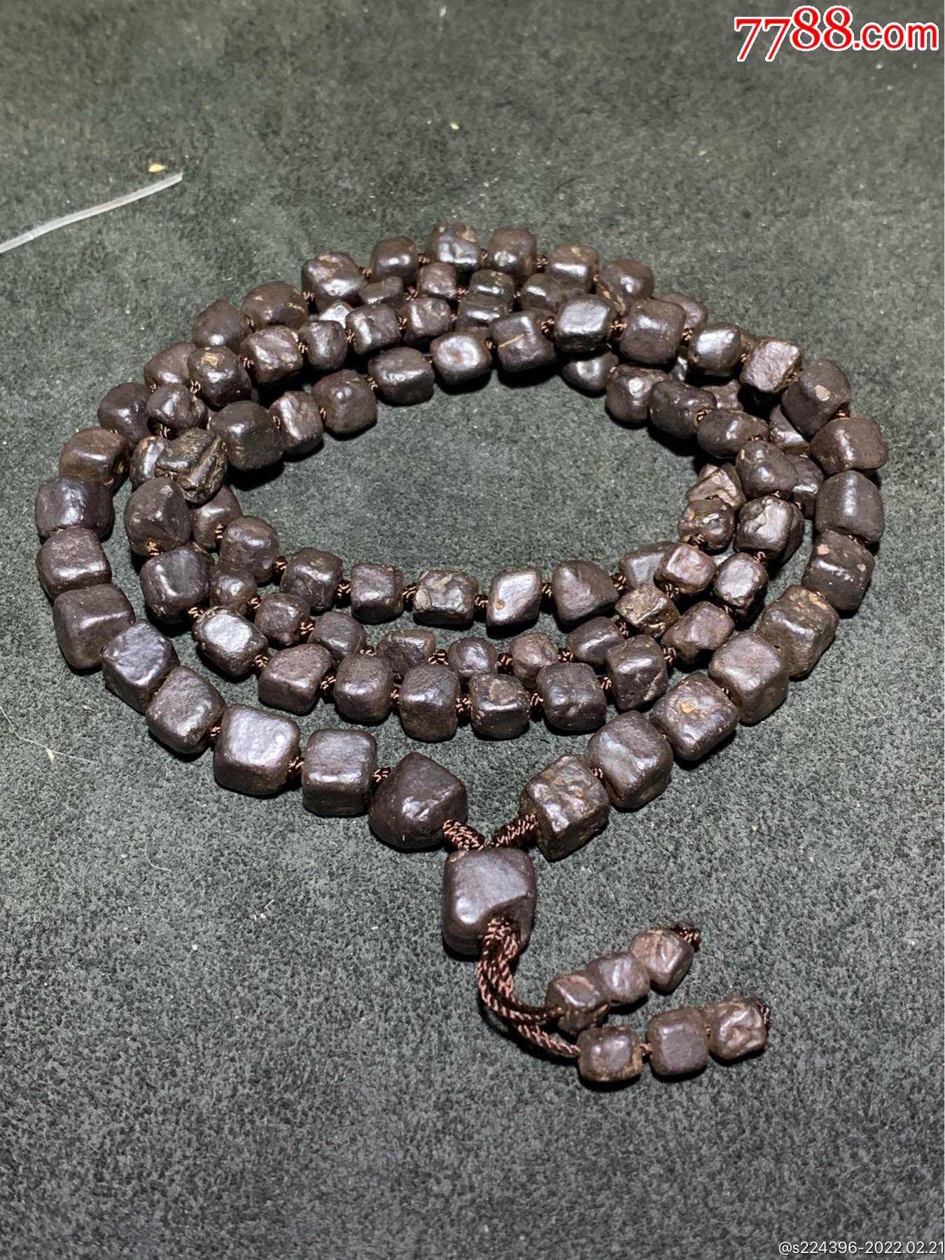 精美罕见外蒙戈壁金刚108项链一条