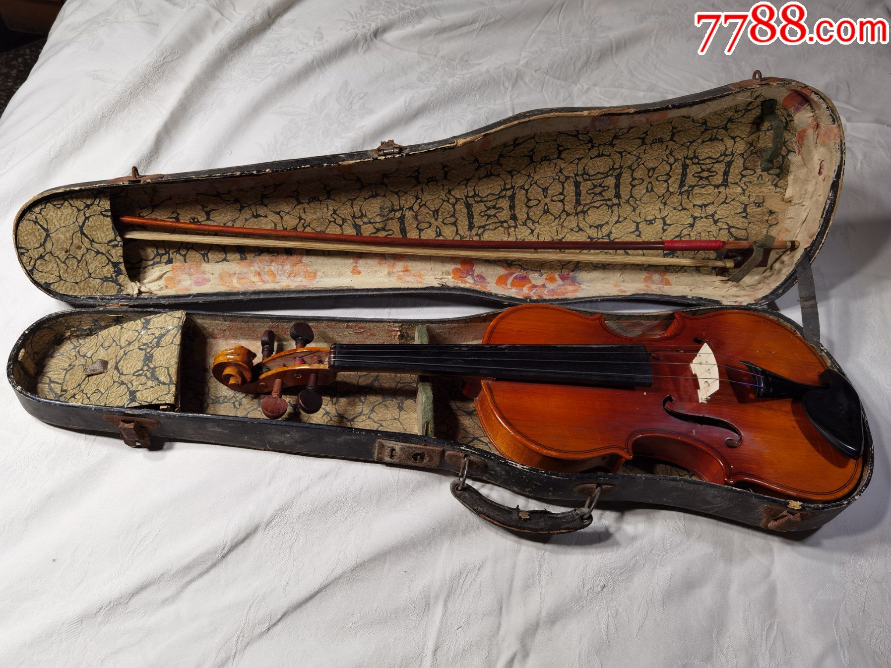 金星牌4分之4成人小提琴