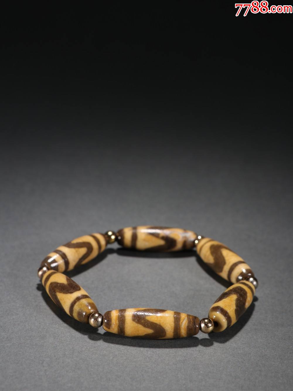 藏传虎牙珠手串