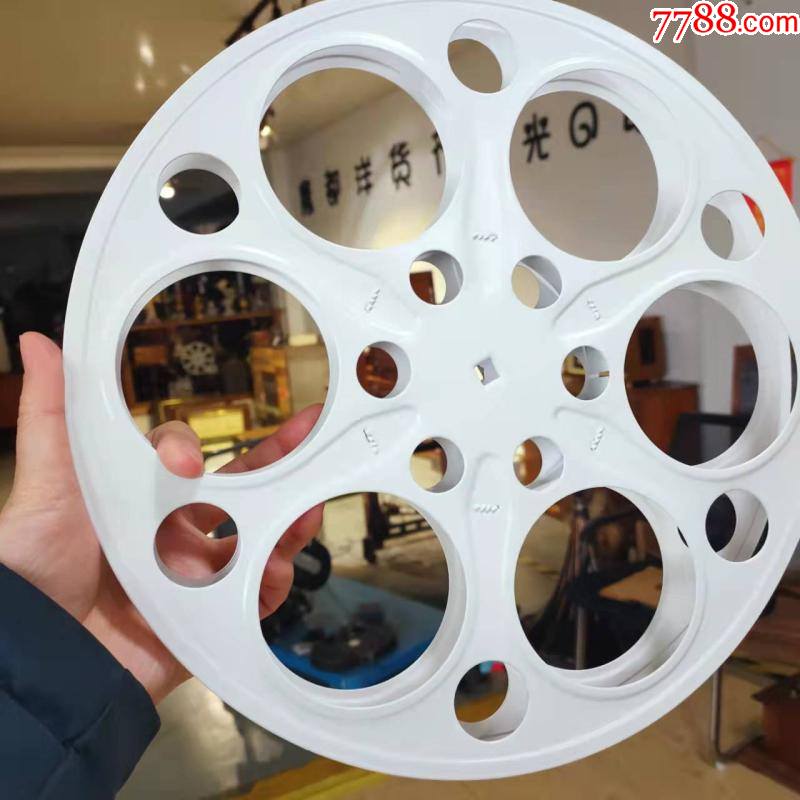 怀旧全新金属16毫米16mm电影片盘拷贝胶片片夹315cm电影主题摆件